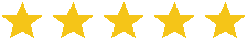 5 gold stars